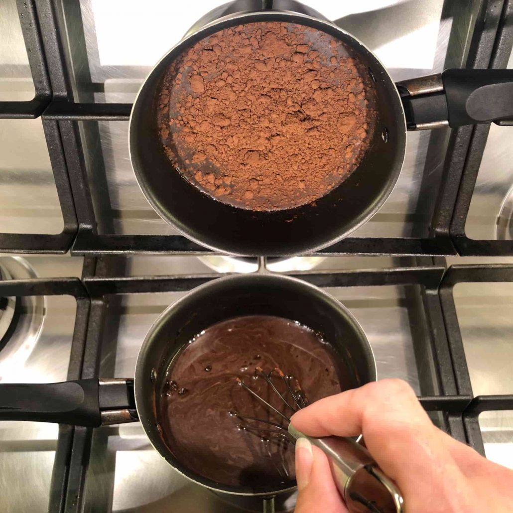preparare la bagna al cacao