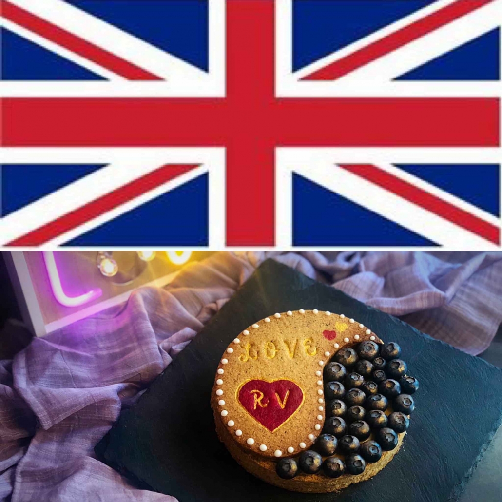 union jack and shortcrust pastry