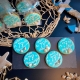 biscotti decorati con ghiaccia a tema mare ed iniziale