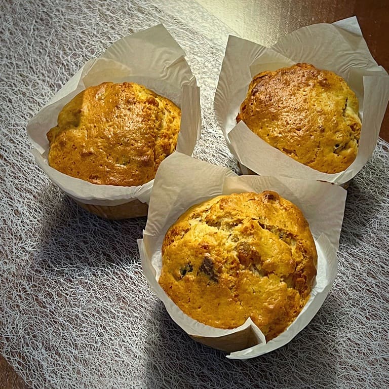 muffins panettone