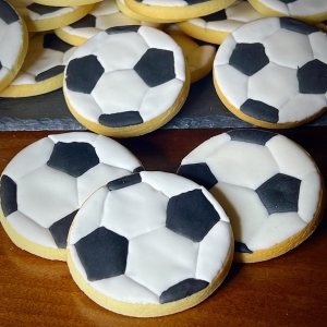 biscotti a forma di pallone