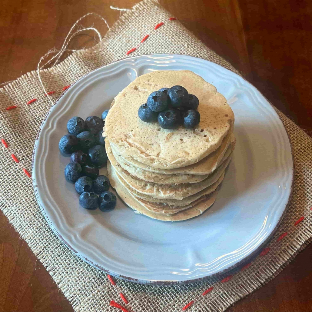 pancakes vegani e gluten free con farina d'avena