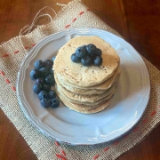 pancakes vegani e gluten free con farina d'avena