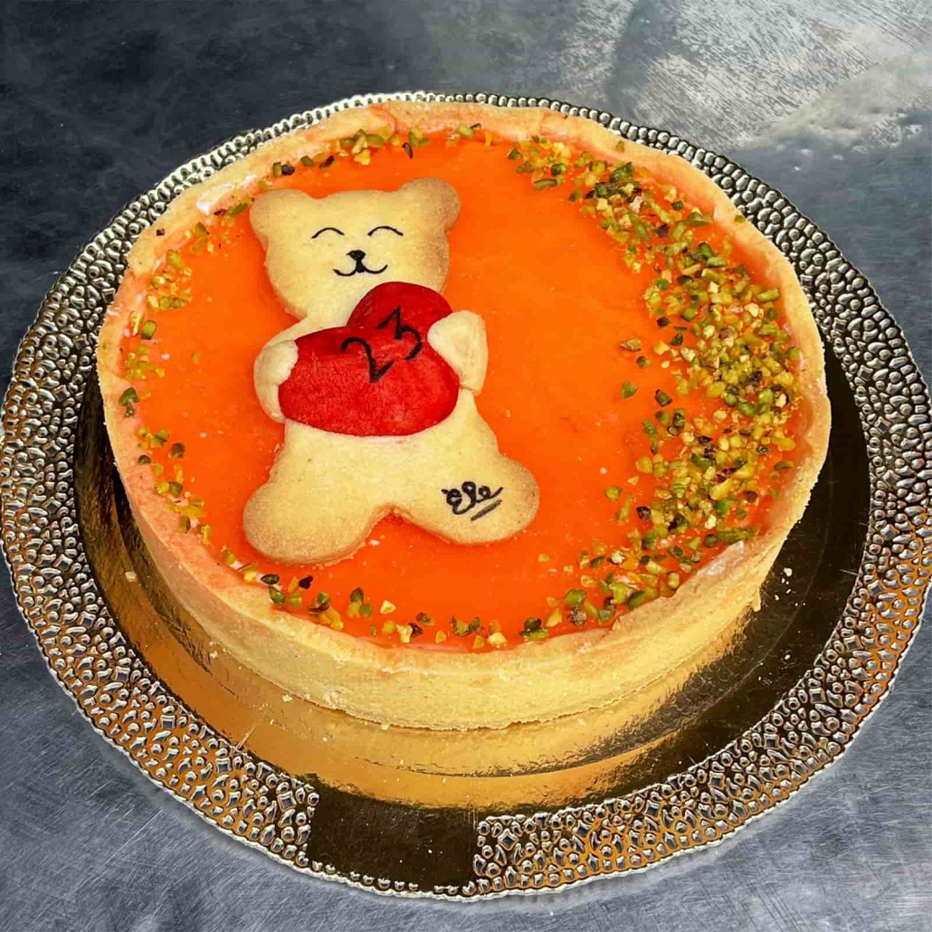crostata spritz con camy cream all'arancia