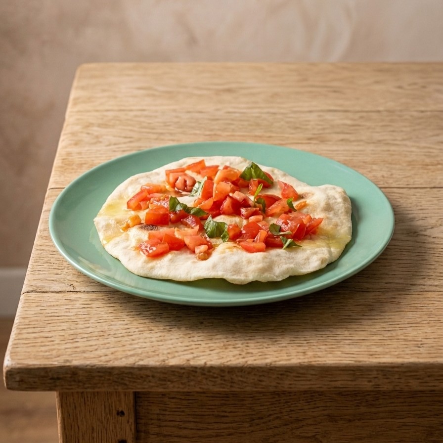 pane pita a bruschetta
