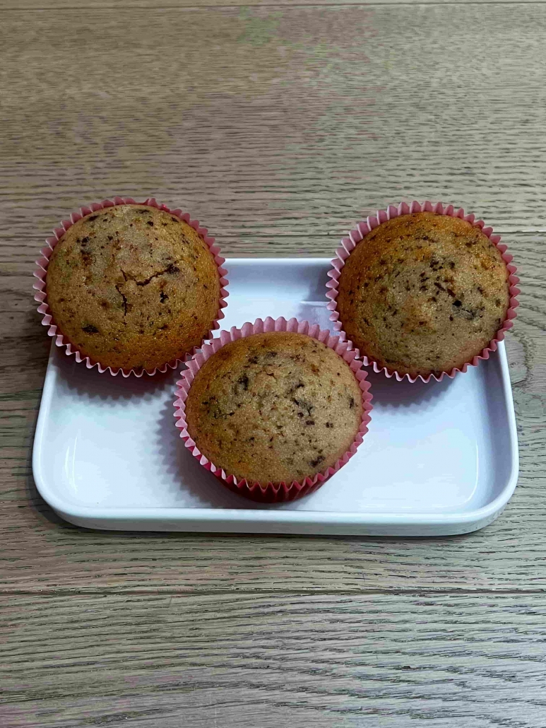 muffinsmelagrana e milele gluten free
