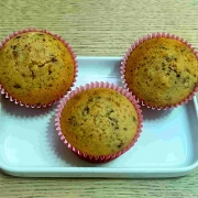 muffins miele e melagrana non dairy e gluten free